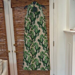 NWT BURU Maxi Dress. XS.  BEAUTIFUL Variegated Green